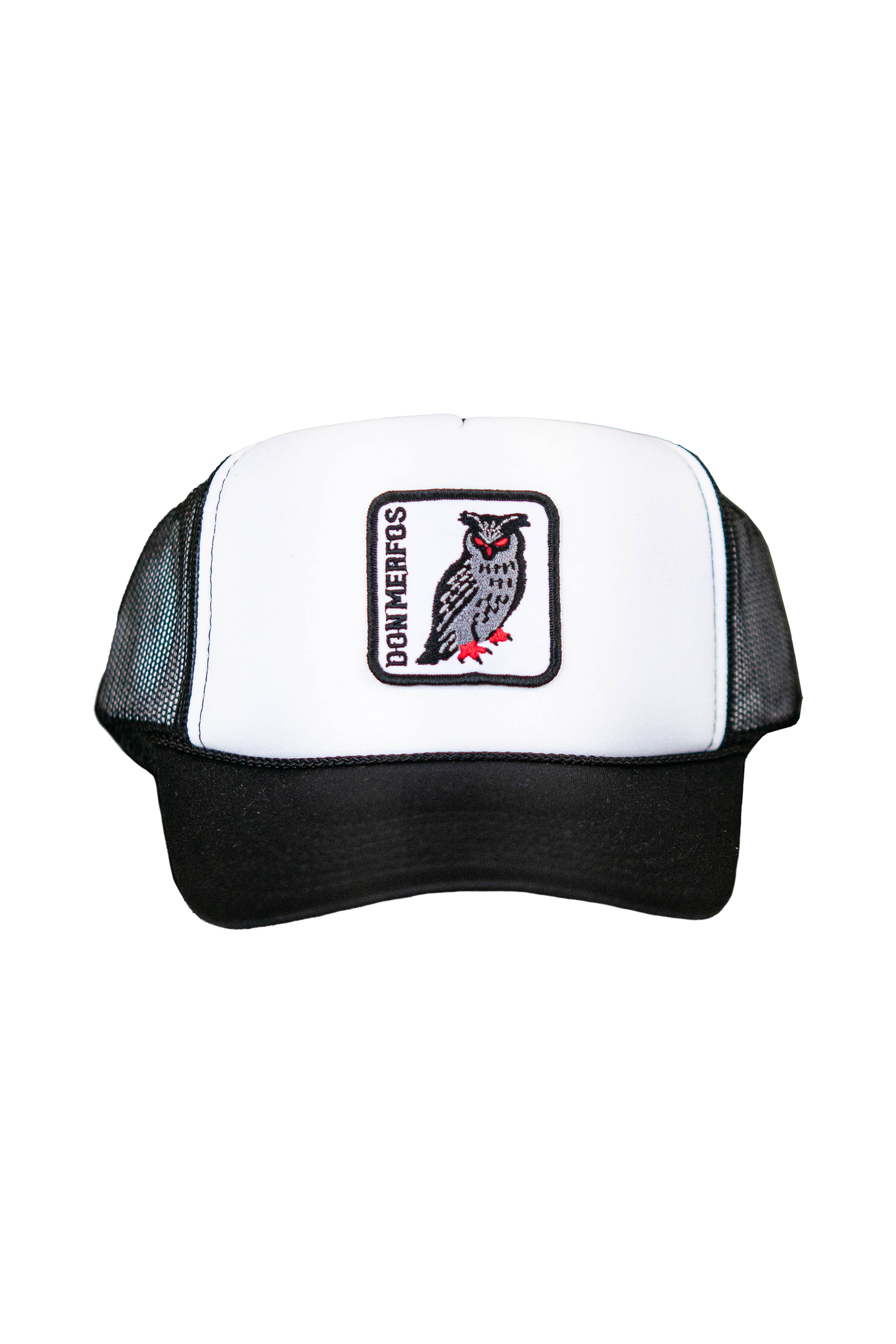 Don Merfo’s Owl Logo Trucker Hat