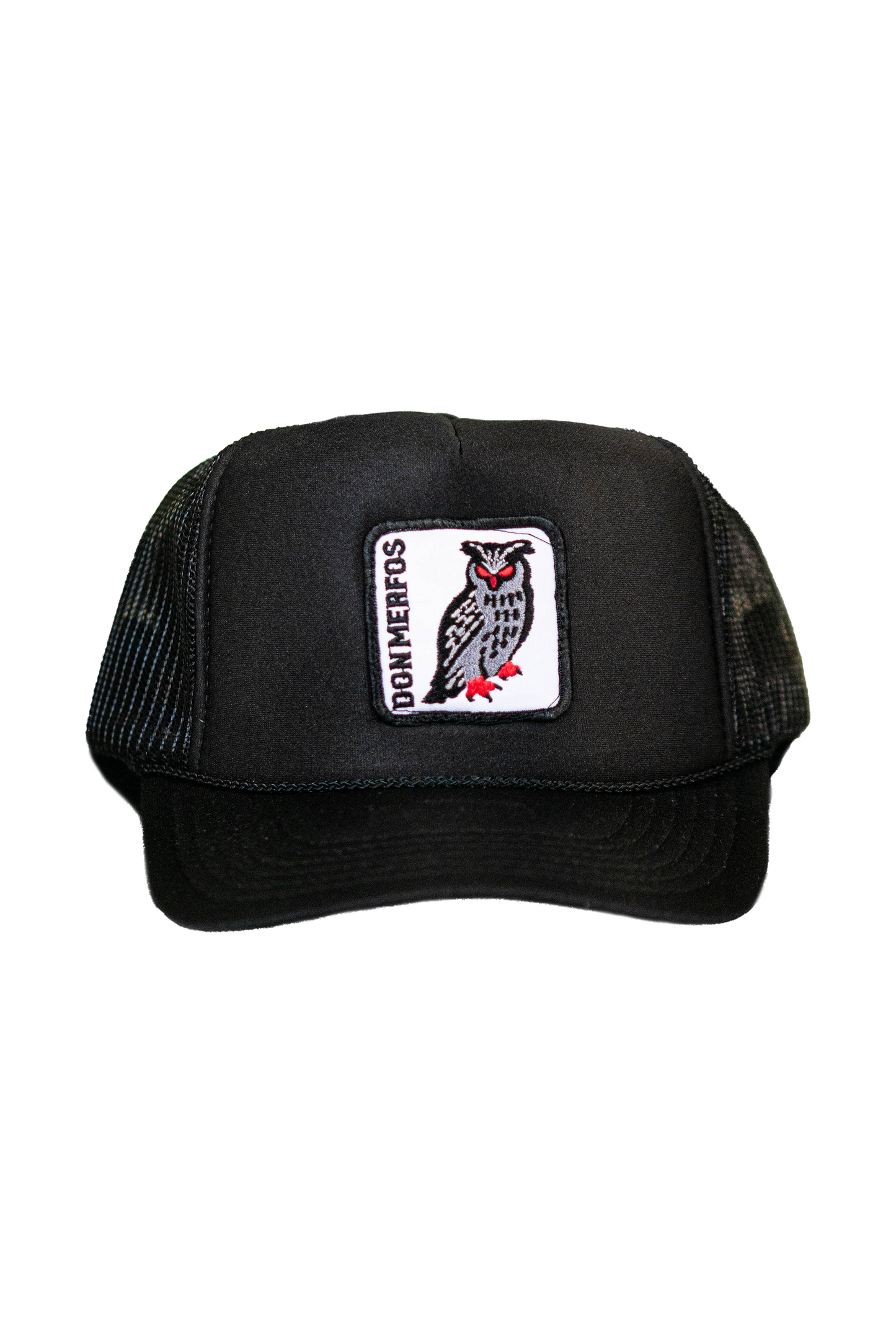 Don Merfo’s Owl Logo Trucker Hat