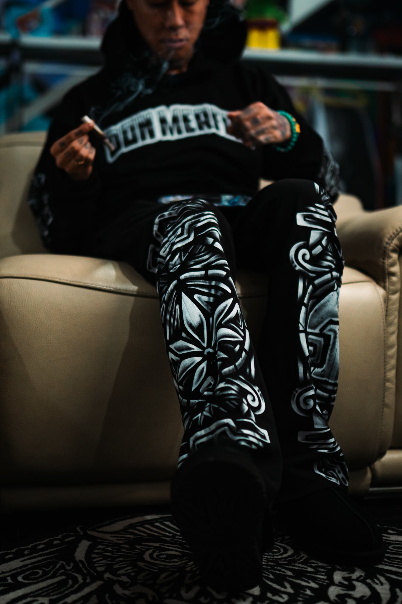 Don Merfo’s Flared Sweats