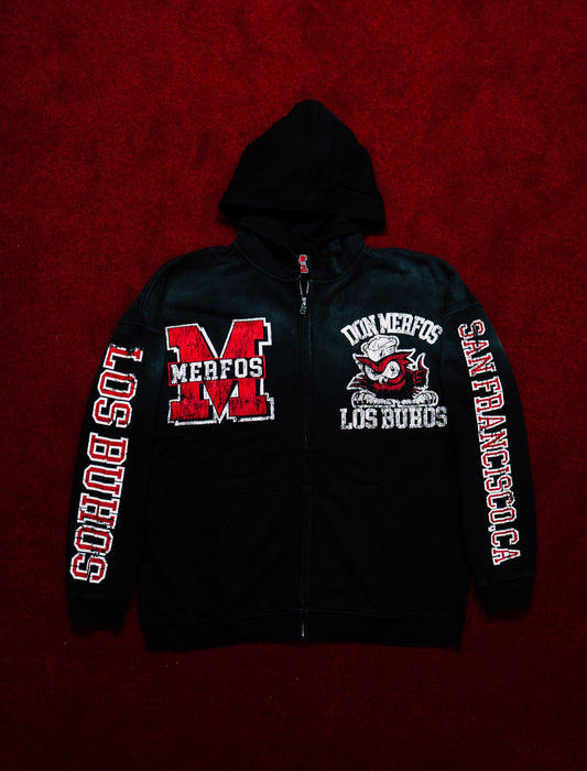 Don Merfos Los buhos Zip Up
