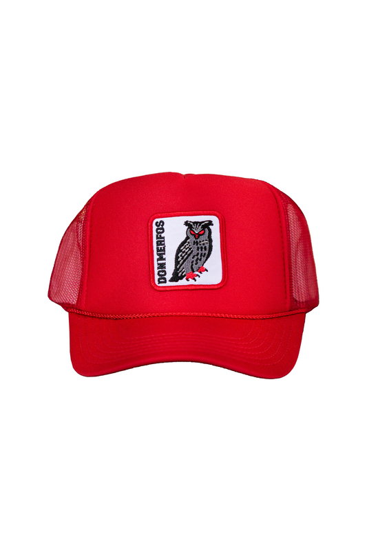 Don Merfo’s Owl Logo Trucker Hat